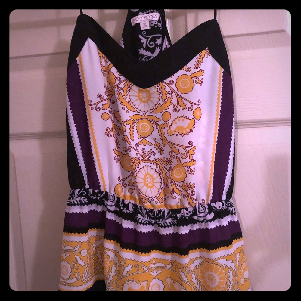 Eva Mendes Peplum Tank Top